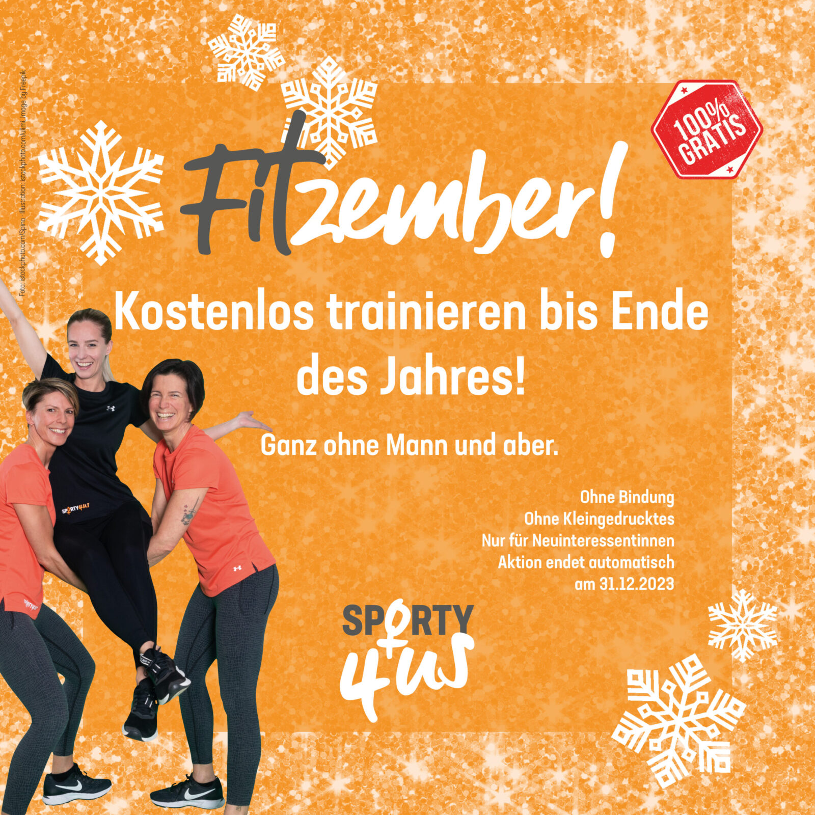 Fitzember - der Gratis-Monat Dezember