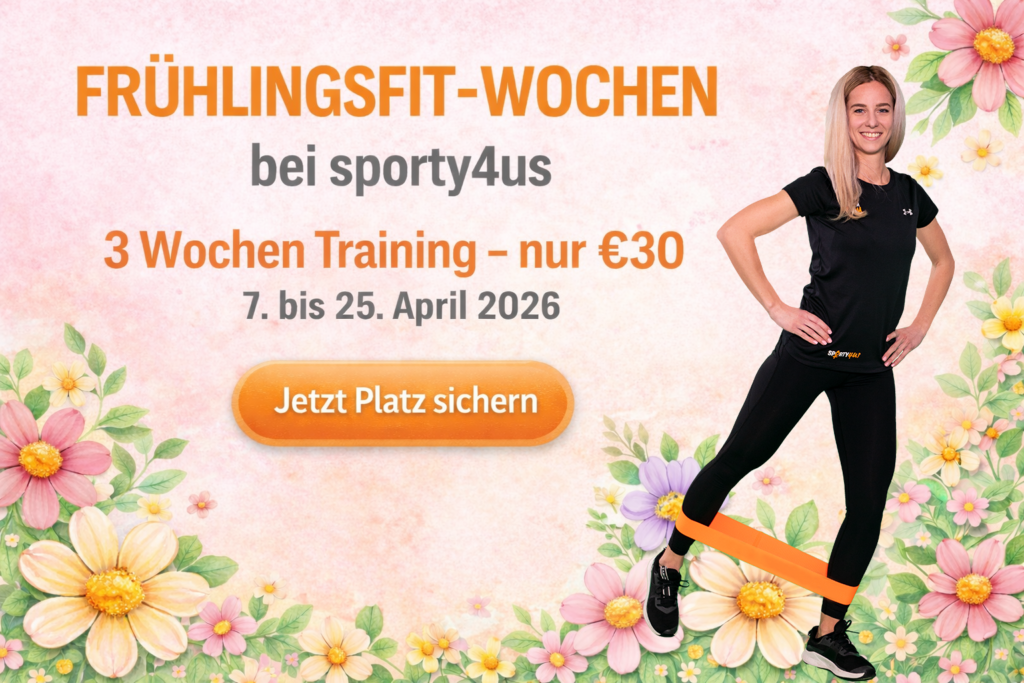 Frühlingsfit-Wochen bei sporty4us